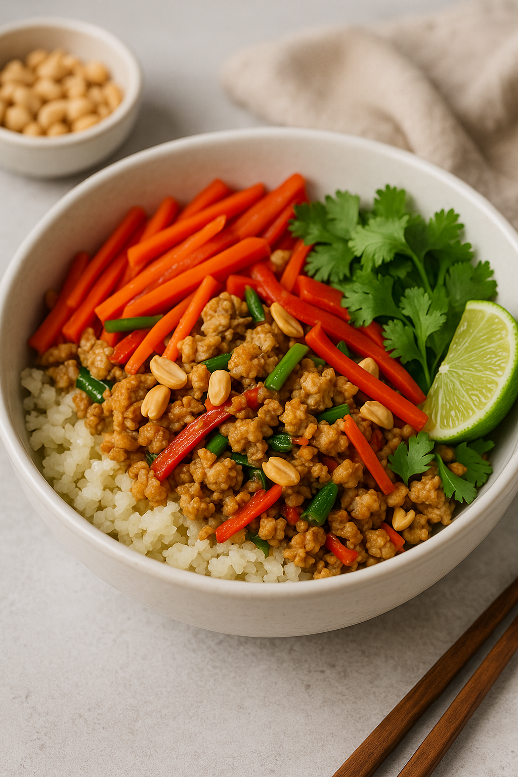 carne picada de pollo