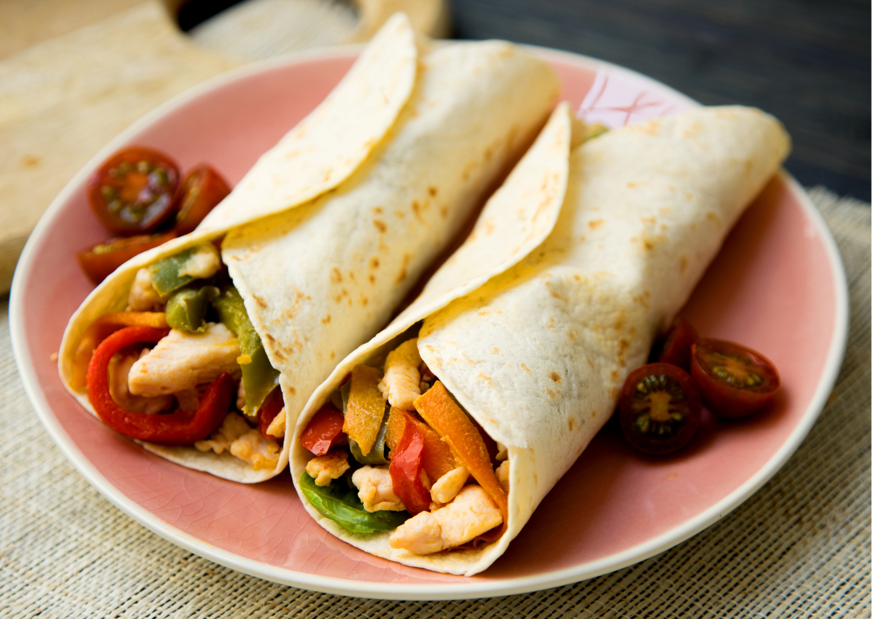 fajitas saludables