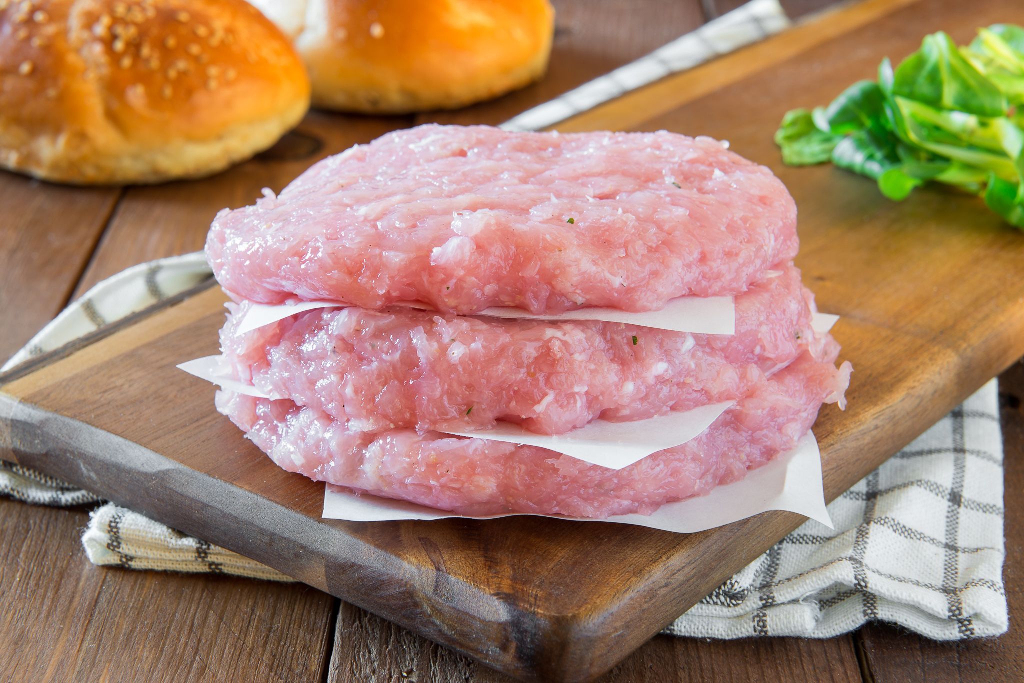 Hamburguesas fit de pechuga de pollo (100% pechuga)(5uds x 100g) - Imagen 5