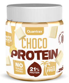Choco Protein - Crema de chocolate blanco sin azúcar Quamtrax