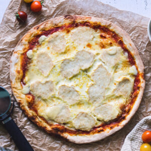 Pizza sana de Pollo Sabor Mostaza