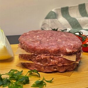 Hamburguesas de carne de Potro con Cebolla  (5uds x 100g)