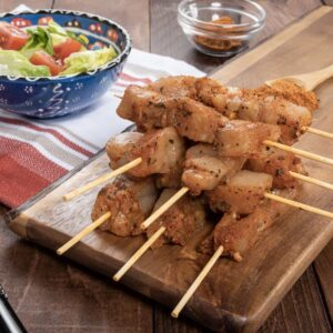 Brochetas de pechuga de pollo con especias Chimichurri (300g)
