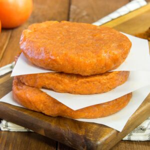 Hamburguesas de pechuga de pollo sabor chorizo (5uds x 100g)