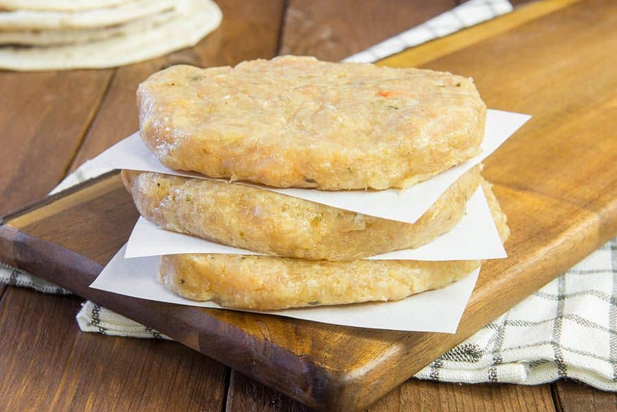 Hamburguesas de pechuga de pollo sabor Kebab (5uds x 100g) - Imagen 2