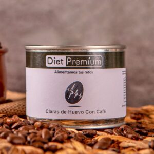 Claras de huevo en lata sabor café Diet Premium