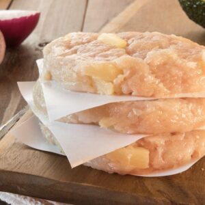 Hamburguesas de pechuga de pollo con piña (5uds x 100g)