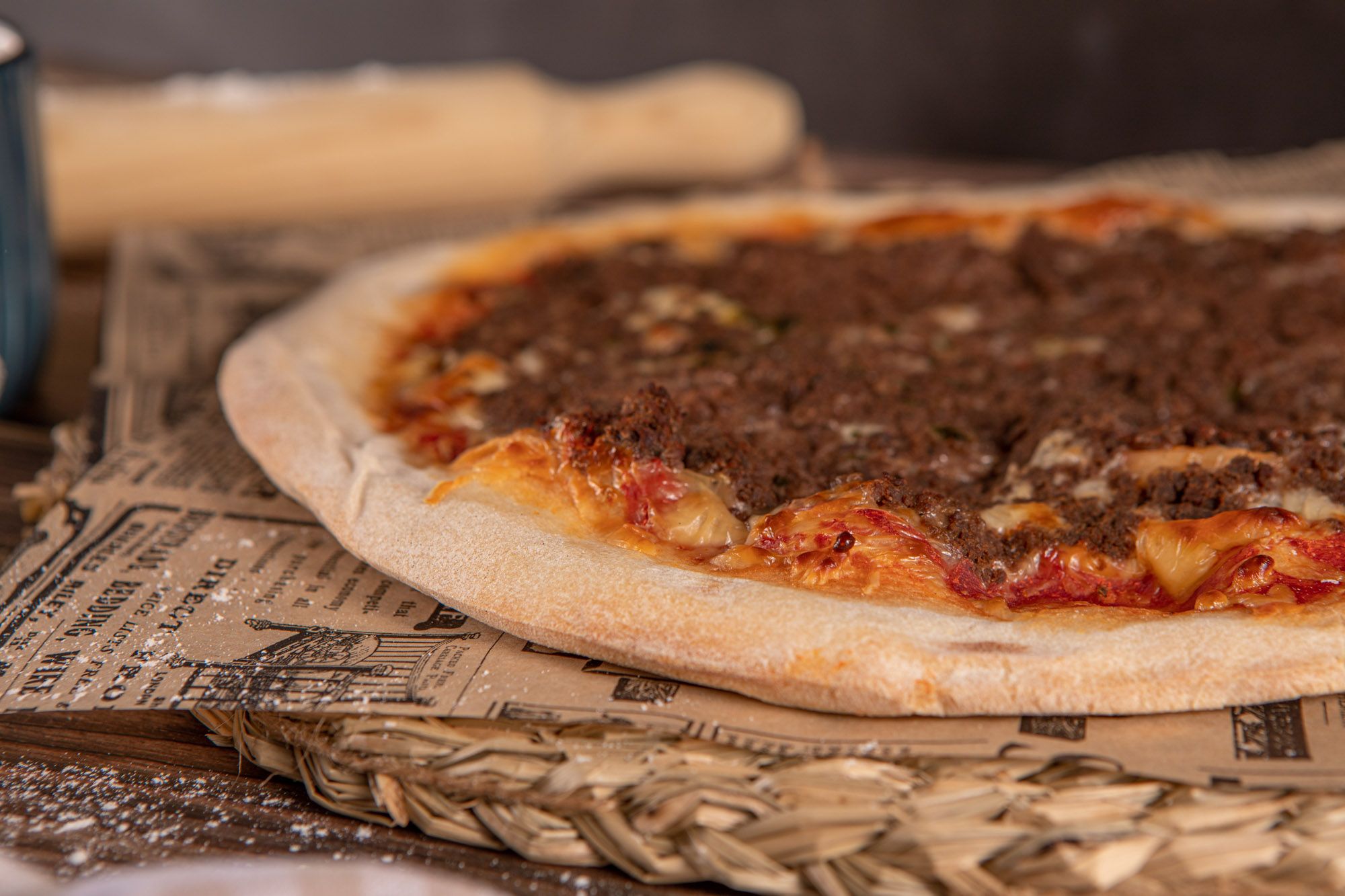 Pizza sana de ternera de Natur Pizza