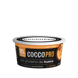 Cremoso de huevo proteico sabor Crema