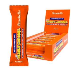 12 x Barrita proteica Barebells Peanut Caramel