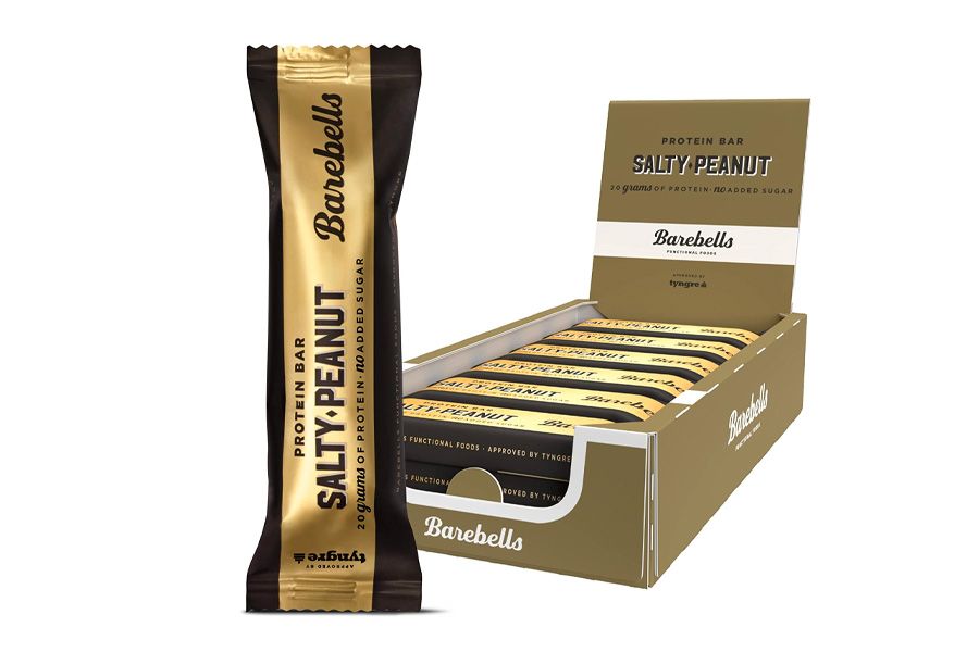 12 x Barrita proteica Barebells Salty Peanut
