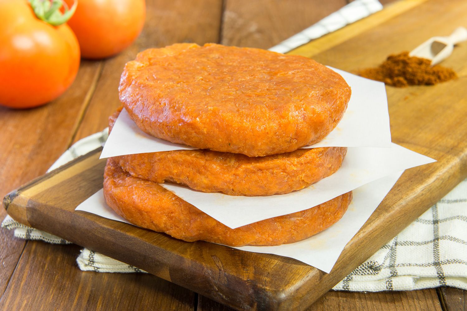 Hamburguesas de pechuga de pollo sabor chorizo (5uds x 100g) - Imagen 5
