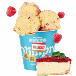 Helado Proteico Artesano Sabor Cheesecake