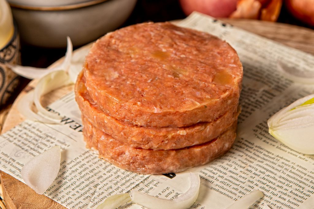 Hamburguesas de Pavo con Cebolla (5uds x 100g)