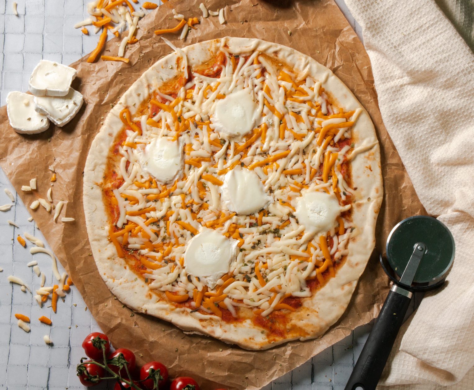 Pizza sana 4 Quesos de Natur Pizza