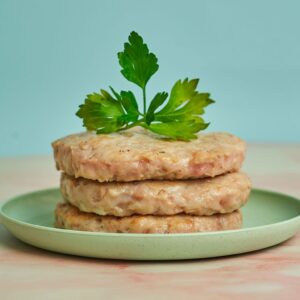 Hamburguesas de pollo sanas