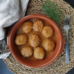Albondigas en Salsa de Verdura