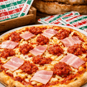 Pizza sana de Pechuga sabor Chorizo y Bacon de Natur Pizza