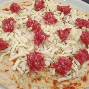 Pizza Baja en Calorías con Ternera